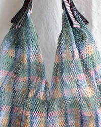 Épice Check Small Udaipur Bag in Pink 2 - Bliss Boutiques