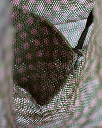 Épice Checks & Dots Large Tote in Moss 3 - Bliss Boutiques