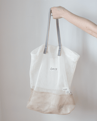 Épice Colorblock Bag in Milk - Large 
