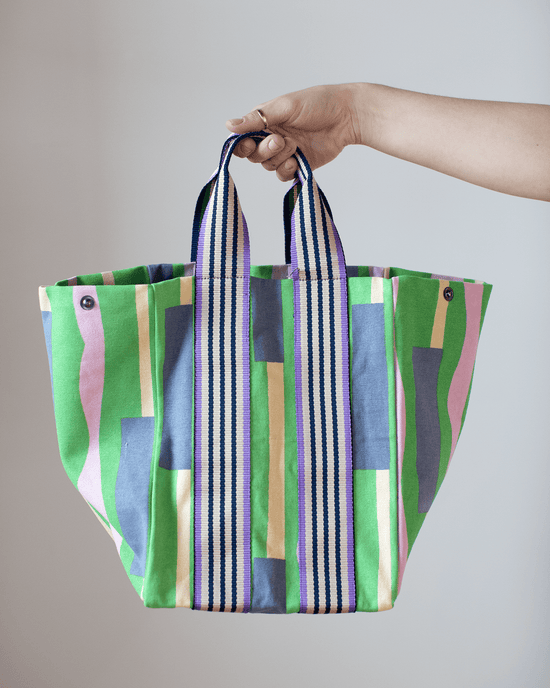 Épice Accessories Green Cotton Bag in Green - Small