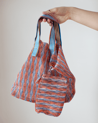 Épice Accessories Orange Diamonds Bag in Orange - Small