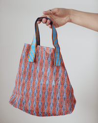 Épice Accessories Orange Diamonds Bag in Orange - Small