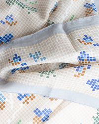 Épice Fairytale Emb 70x70 Bandana in Biscuit 2 - Bliss Boutiques