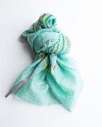 Épice Fairytale Emb 80x190 Scarf in Mandarine 1 - Bliss Boutiques