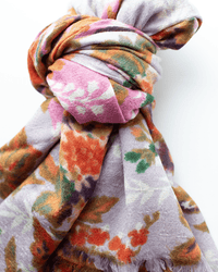 Épice Fleur 2 Scarf in Iris Rose 