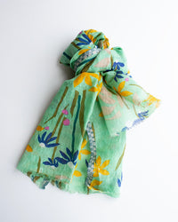 Épice Thombelina 70x180 Scarf in Mint 1 - Bliss Boutiques