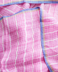 Épice Woven Check Scarf in Rose 2 - Bliss Boutiques