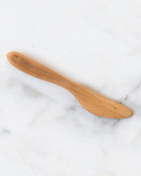 etúHOME Fruitwood Butter Spreader - Light Wood 