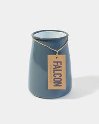 Falcon Enamelware Utensil Pot in Pigeon Grey 