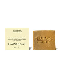 Flamingo Estate Home Yellow Blossom Soap Brick