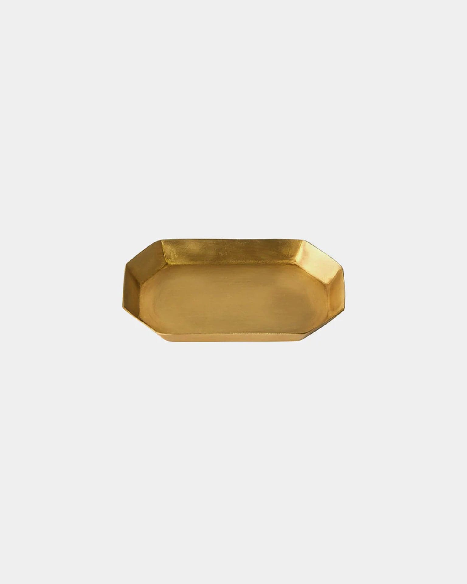 Brass Long Octagon Plate - Various Sizes