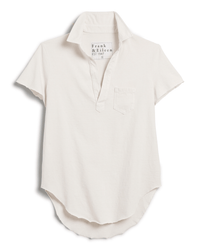 Frank & Eileen Charlotte Perfect Polo in Vintage White 