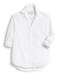 Frank & Eileen Eileen Button Up Featherweight in White 