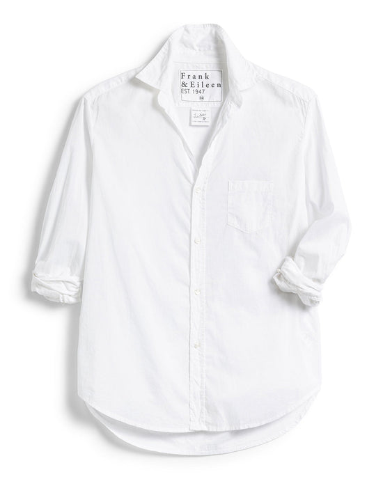 Frank & Eileen Eileen Button Up Featherweight in White 