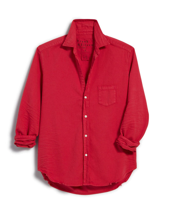Frank & Eileen Clothing Eileen Relaxed Button Up in Saffron Denim