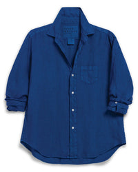 Frank & Eileen Eileen Relaxed Button-Up Shirt in Cabo Blue 4 - Bliss Boutiques