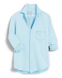 Frank & Eileen Eileen - Relaxed Button Up Shirt in Dive Terry 4 - Bliss Boutiques