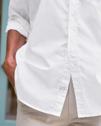 Frank & Eileen Eileen Relaxed Button-Up Shirt in White SL Regenerative Cttn 3 - Bliss Boutiques