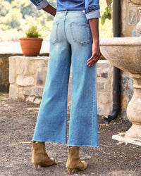 Frank & Eileen Galway Gaucho in 1972 Light Wash Indigo 