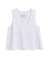 Frank & Eileen Inny - Sleeveless Tank in White 4 - Bliss Boutiques
