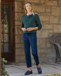 Frank & Eileen Jackie - Sweatshirt Cardigan in Pine 2 - Bliss Boutiques