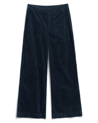 Frank & Eileen Madeline Patch Pocket Pull-On - Corduroy in Classic Navy 4 - Bliss Boutiques