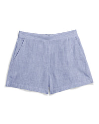 Frank & Eileen Mae Pull On Short in Thin Stripe 4 - Bliss Boutiques