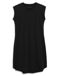 Frank & Eileen Mini Cory Muscle Tee Dress in Black 