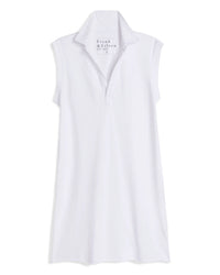 Frank & Eileen Mini Lily - Polo Dress in White 4 - Bliss Boutiques