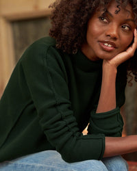 Frank & Eileen Monterey Sweater in British Racing Green 