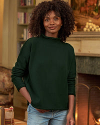Frank & Eileen Monterey Sweater in British Racing Green 