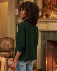 Frank & Eileen Monterey Sweater in British Racing Green 