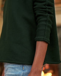 Frank & Eileen Monterey Sweater in British Racing Green 