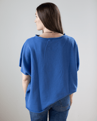 Frank & Eileen Olive Capelet in Blue Bird 