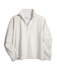 Frank & Eileen Patrick - Popover Henley in Vintage White 4 - Bliss Boutiques