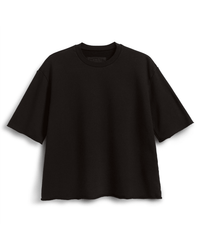 Frank & Eileen Perry - French Terry Crew SS Tee in Black 1 - Bliss Boutiques