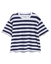 Frank & Eileen Perry - SS Crew Tee in Nautical Stripe 4 - Bliss Boutiques