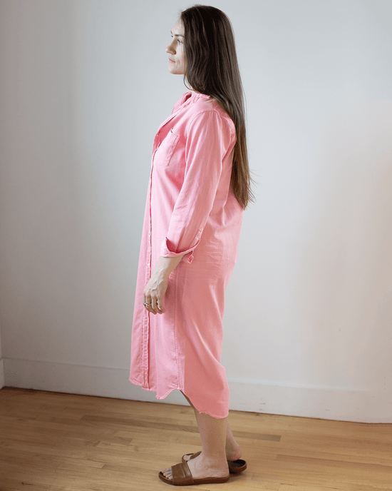 Frank & Eileen Rory Maxi Shirtdress in Sunset Denim 