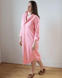 Frank & Eileen Rory Maxi Shirtdress in Sunset Denim 