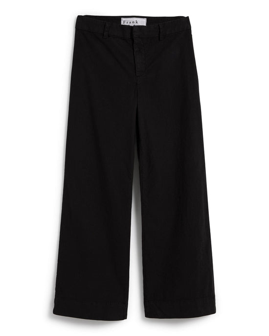 Frank & Eileen The Wexford Trouser in Black Linen 