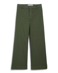 Frank & Eileen The Wexford Trouser in Hunter Green Linen 