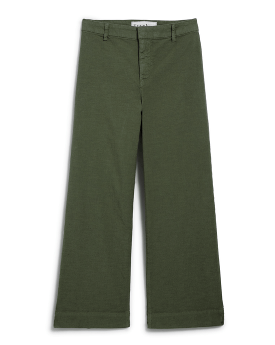 Frank & Eileen The Wexford Trouser in Hunter Green Linen 
