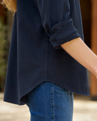Frank & Eileen Waverly - Button-Up in Classic Navy 4 - Bliss Boutiques