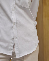 Frank & Eileen Waverly - Button Up Shirt in White 4 - Bliss Boutiques
