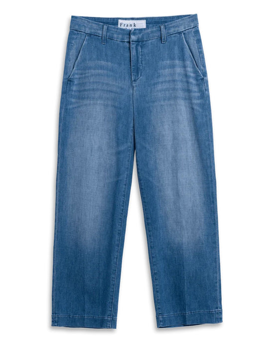 Frank & Eileen Westport Wide Leg Chino in 1968 Light Wash 