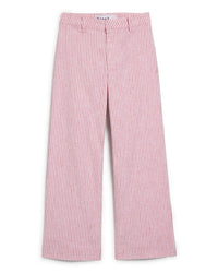 Frank & Eileen Clothing Wexford Trouser in Red Stripe