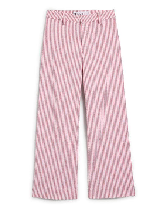 Frank & Eileen Clothing Wexford Trouser in Red Stripe