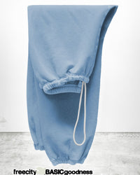 Free City Basic Goodness LT Terry Fluff OG Sweatpant in Bluefluffy Cloud 1 - Bliss Boutiques