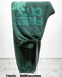 Free City FC Large Sweatpant in Eatgreen 1 - Bliss Boutiques