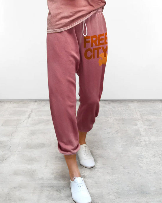Free City FC Large Sweatpant in Hunkydory 